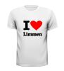 foto 3 i love Limmen T-shirt ik hou van dorpje Limmen