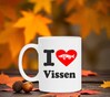 foto 2 Ik hou van vissen koffiemok i love vissen