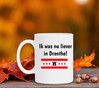 foto 2 ik was nu liever in Drenthe koffiemok grappig Heimwee