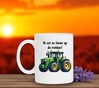 foto 3 ik zat nu liever op de tractor grappige koffiemok boeren