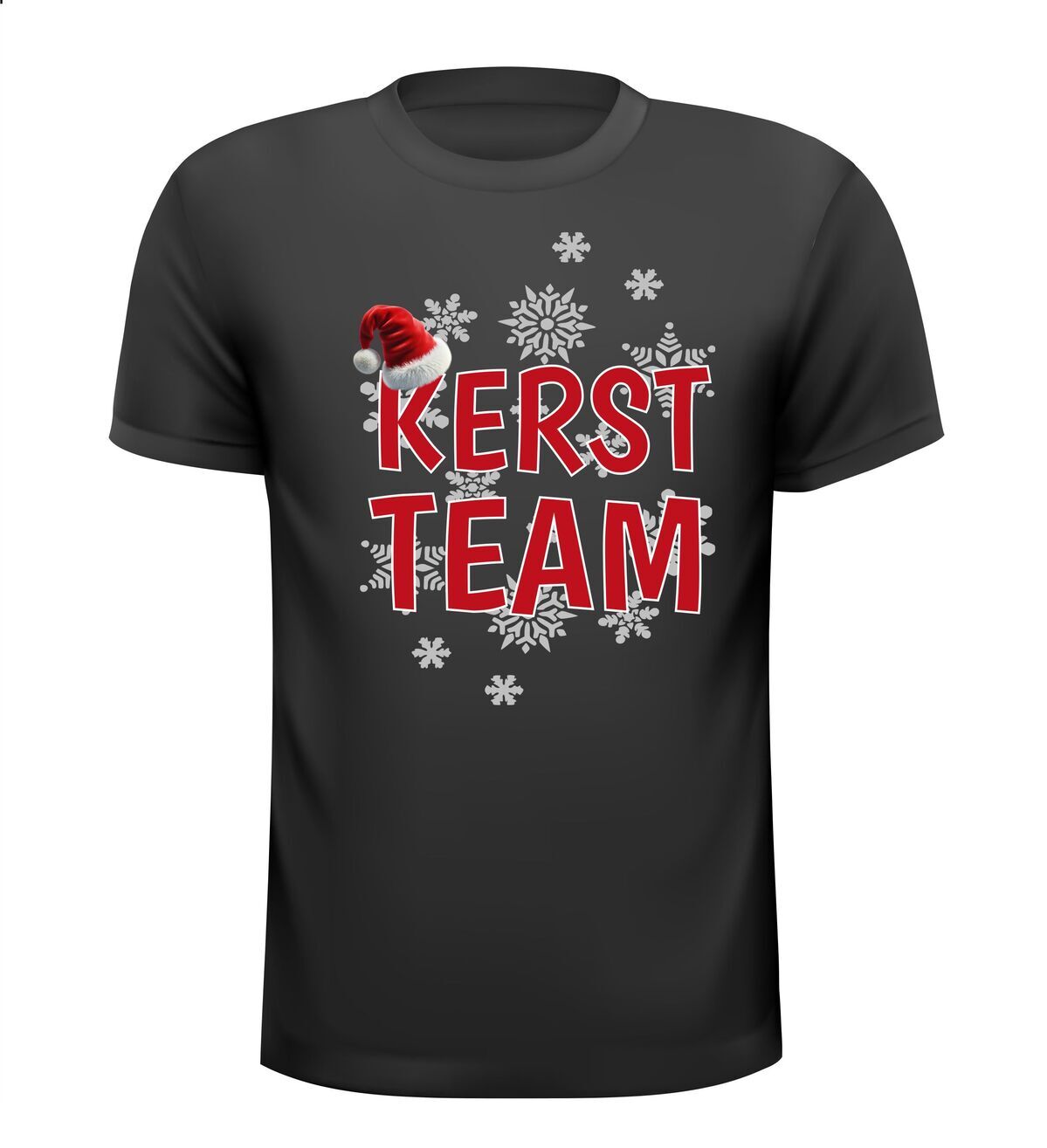 Kerst Team T-shirt mooi kerst thema T-shirt