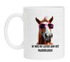 Koffiemok grappig voor liefhebbers van paardrijden