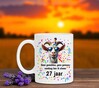 foto 4 Mok kleurrijk voor een verjaardag 27 jaar leeftijd feestelijk