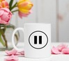 foto 3 Pauze knop koffiemok grappig