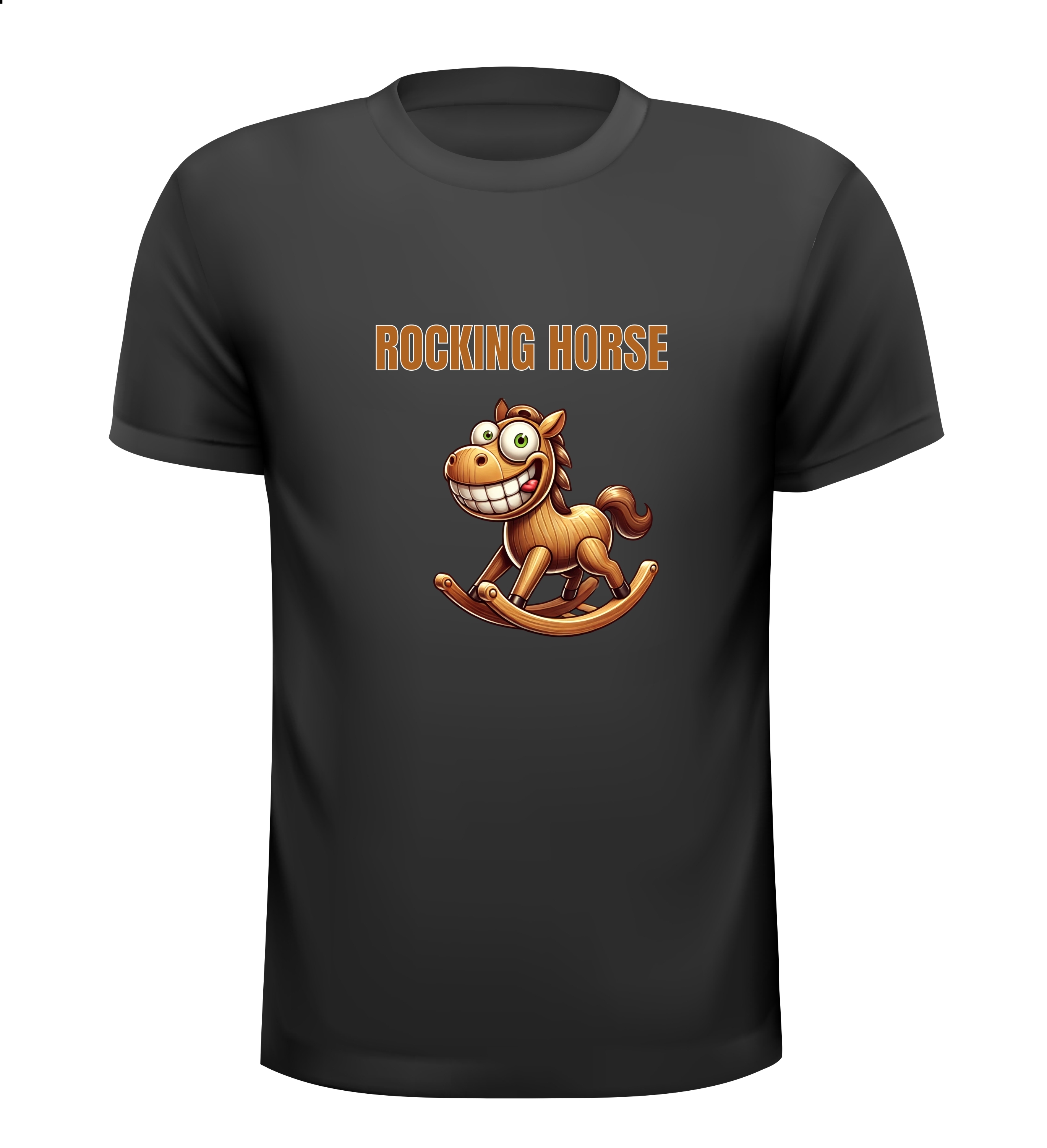 Rocking horse T-shirt grappig hobbelpaard 