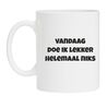 foto 1 Vandaag doe ik lekker helemaal niks koffiemok!