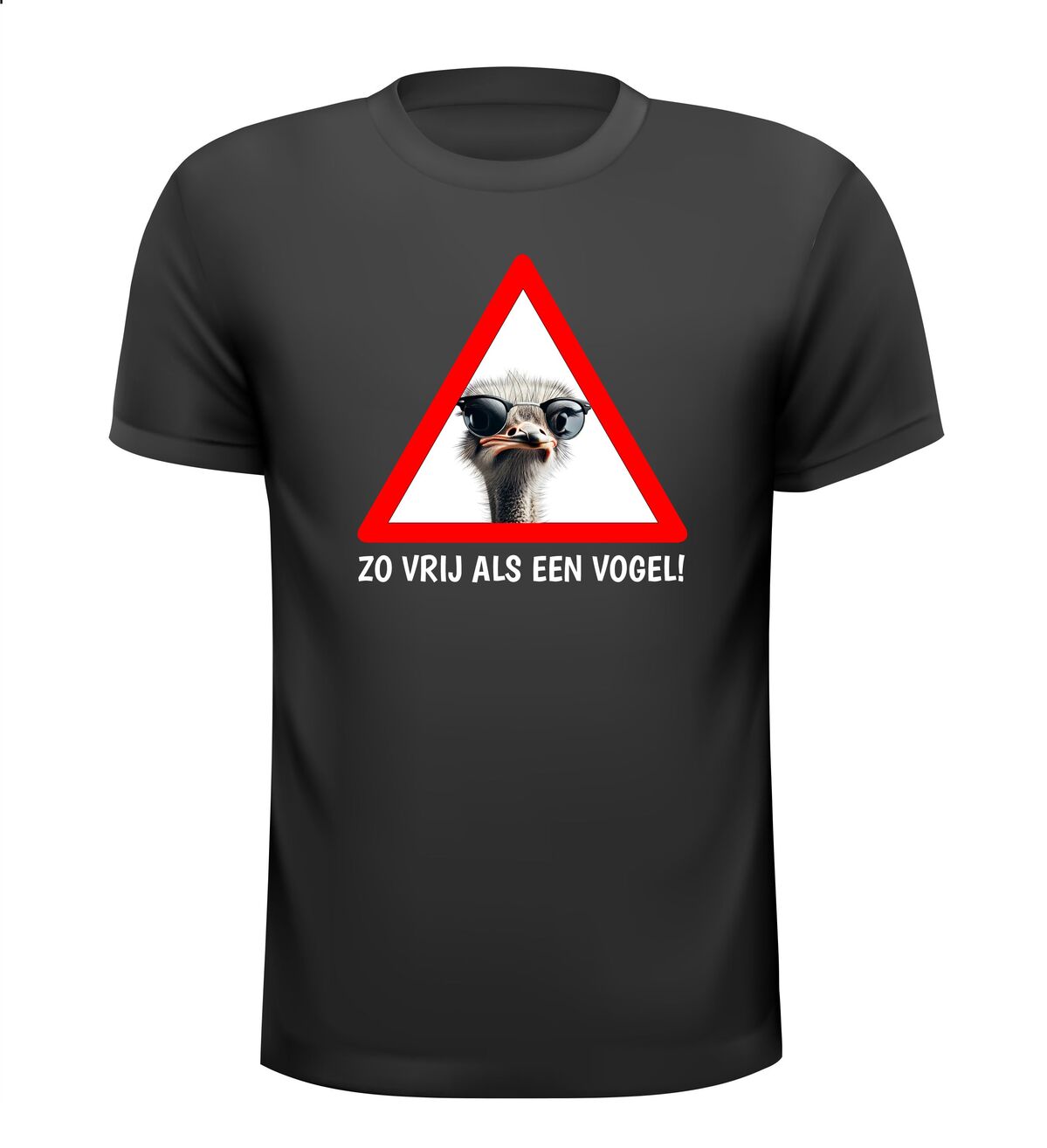 Zo vrij als een vogel t-shirt