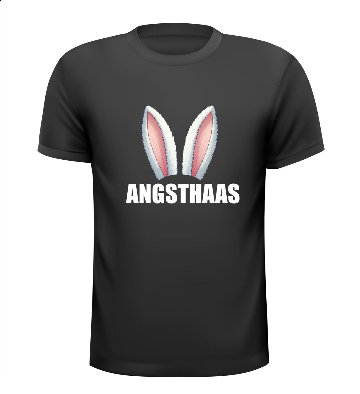 Angsthaas T-shirt grappig gek leuk