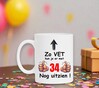 foto 4 Cadeau koffiemok verjaardag 34 jaar goed uitzien vet grappig