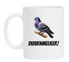 foto 1 duivenmelker koffiemok grappig mok mug duiven duifjes duif