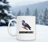 foto 2 duivenmelker koffiemok grappig mok mug duiven duifjes duif