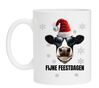 fijne feestdagen koeien kerst koffiemok boeren boer
