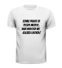 foto 3 grappig tekst t-shirt soms praat ik tegen mezelf dan moeten we allebei lachen 
