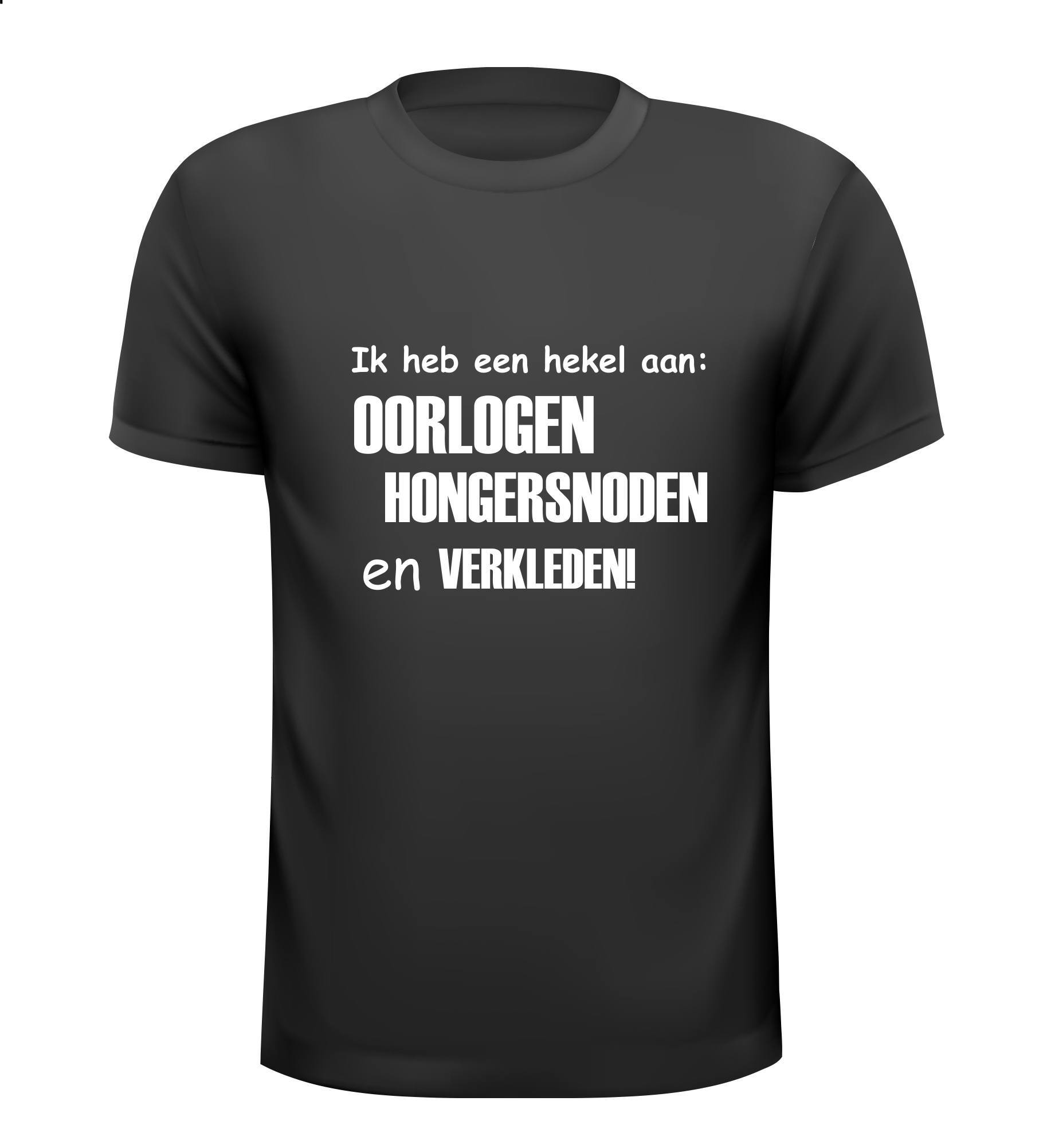 hekel aan verkleden t-shirt balen