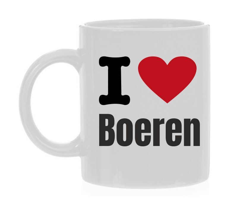 i hou van boeren koffiemok