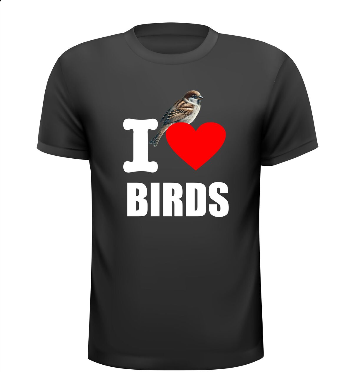 i love birds t-shirt houden van vogels liefde voor vogels cartoon grappig