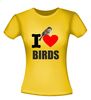 foto 12 i love birds t-shirt houden van vogels liefde voor vogels cartoon grappig