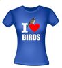 foto 6 i love birds t-shirt houden van vogels liefde voor vogels cartoon grappig