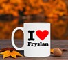 foto 2 I love Fryslan koffiemok houden van Friesland Fries