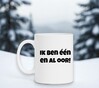 foto 2 Ik ben een en al oor koffiemok grappig gekkigheid