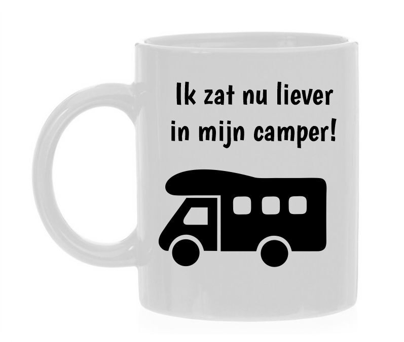 ik zat nu liever in mijn camper vakantie grappig