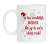Kerst koffiemok fout klote cadeau eindelijk kerst grappig