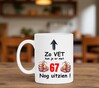 foto 2 Koffiemok 67-jarige feestelijk verjaardagscadeau grappig vet goed uitzien