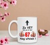 foto 4 Koffiemok 67-jarige feestelijk verjaardagscadeau grappig vet goed uitzien