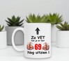 foto 2 Koffiemok 69-jarige cadeau feestelijk grappig goed uitzien vet