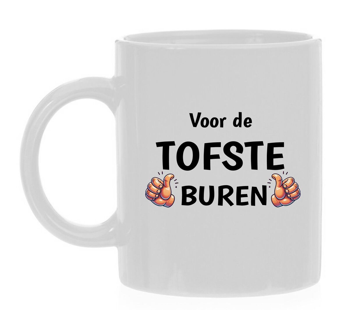 Koffiemok cadeau bedanken buren lieve buurtjes schatten