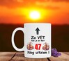 foto 3 Koffiemok cadeau verjaardag voor hem of haar die 47 jaar wordt grappig leuk vet