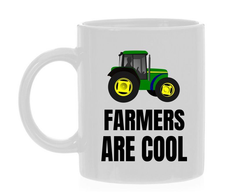 koffiemok farmers are cool boeren zijn cool gave grappig superleuk cadeau