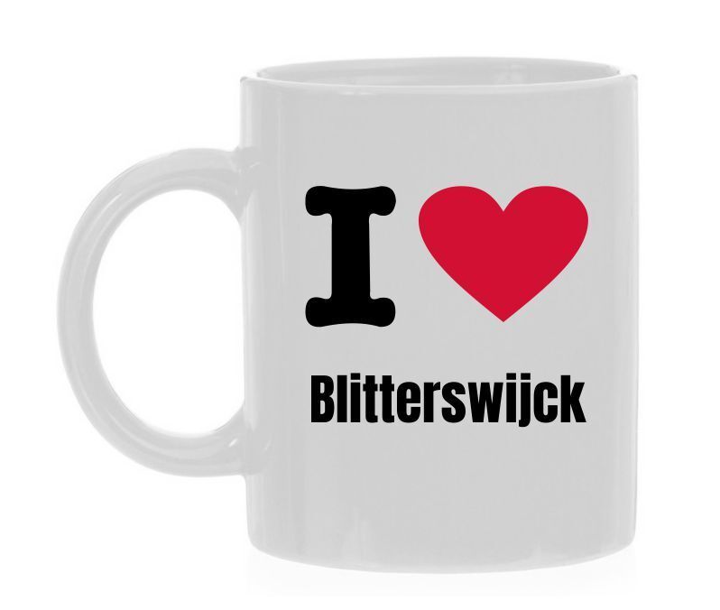 Koffiemok fijn wonen Blitterswijck trots op i love Blitterswijck
