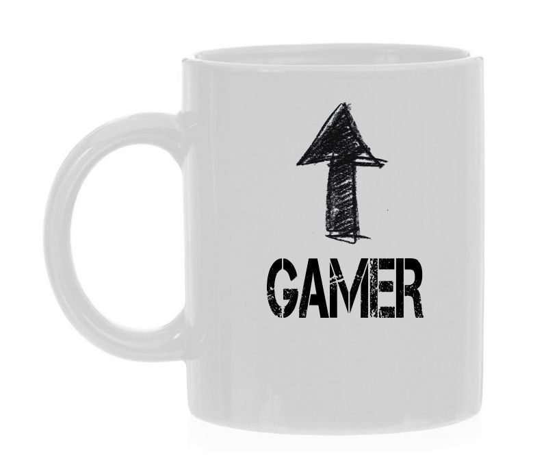 koffiemok gamer computerspelletje vintage leuk humor