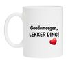 Koffiemok goedemorgen lekker ding! valentijn