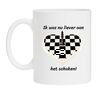Koffiemok grappig schaken hobby chess schaakmat