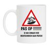 Koffiemok grappige en gek voor Fanatieke mountainbiker