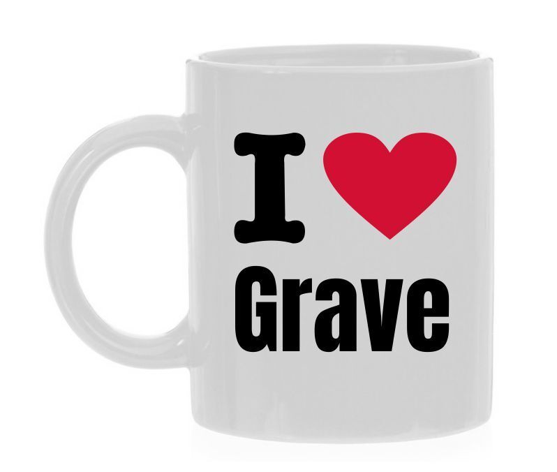 Koffiemok Grave houden van trots op Grave i love Grave