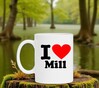 foto 3 Koffiemok houden van Mill trots op dorp Mill I love