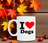 foto 3 Koffiemok i love dogs houden van honden dierenvriend