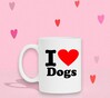 foto 4 Koffiemok i love dogs houden van honden dierenvriend