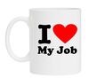 foto 1 koffiemok i love my job ik hou van mijn werk