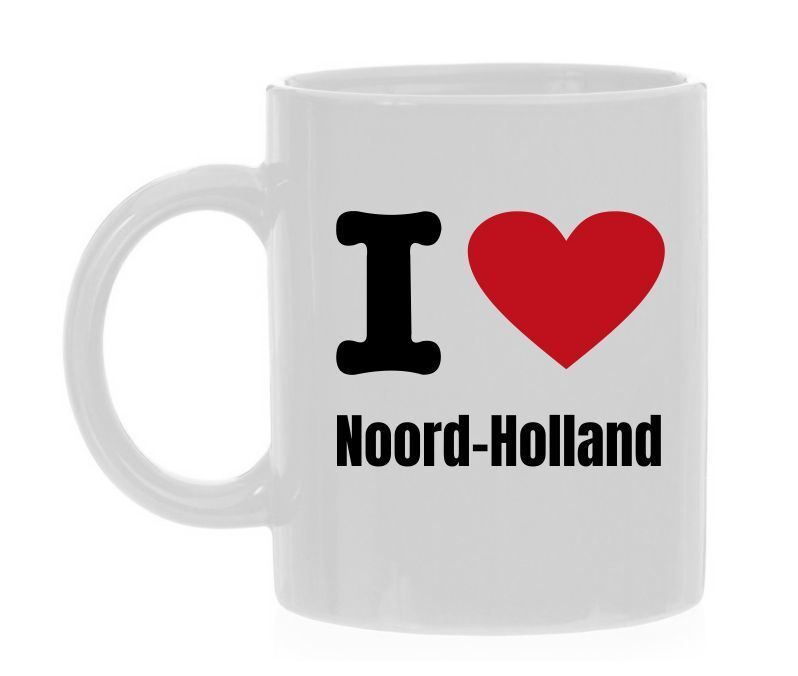 Koffiemok i love Noord-Holland houden van Noord-Hollander