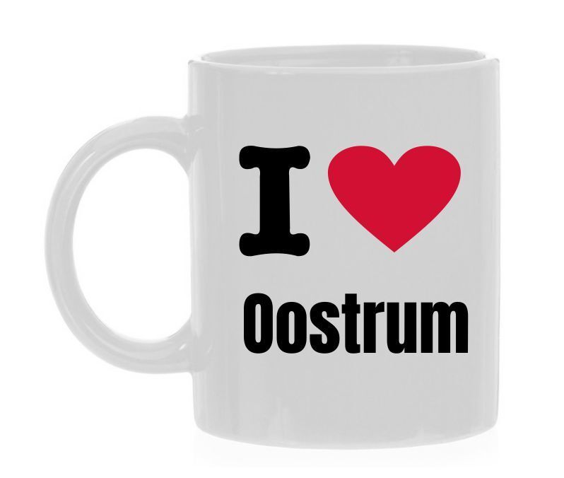 Koffiemok i love Oostrum mooi wonen trots op Oostrum