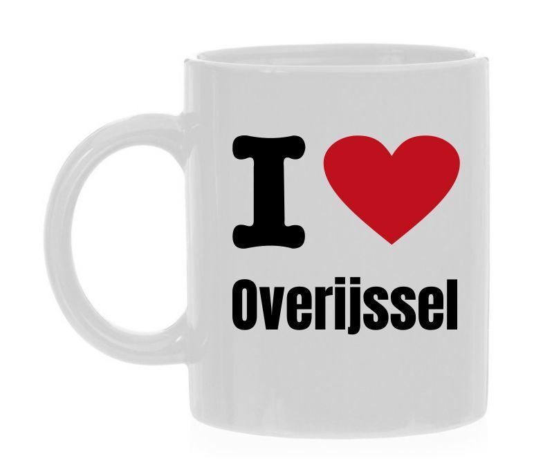 koffiemok i love Overijssel houden van