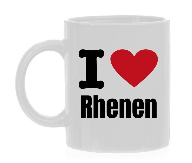 Koffiemok i love Rhenen Utrechtse stad Trots op