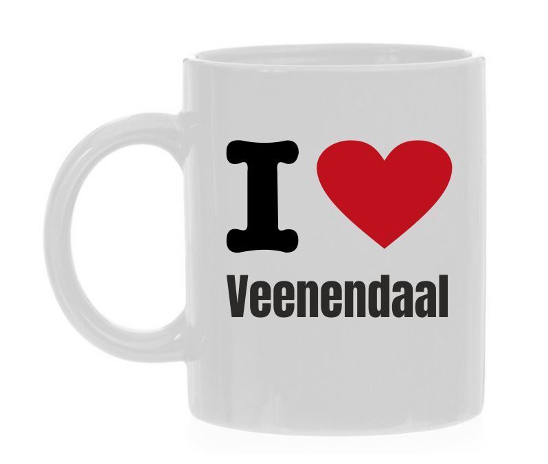 koffiemok i love Veenendaal houden van Trots op