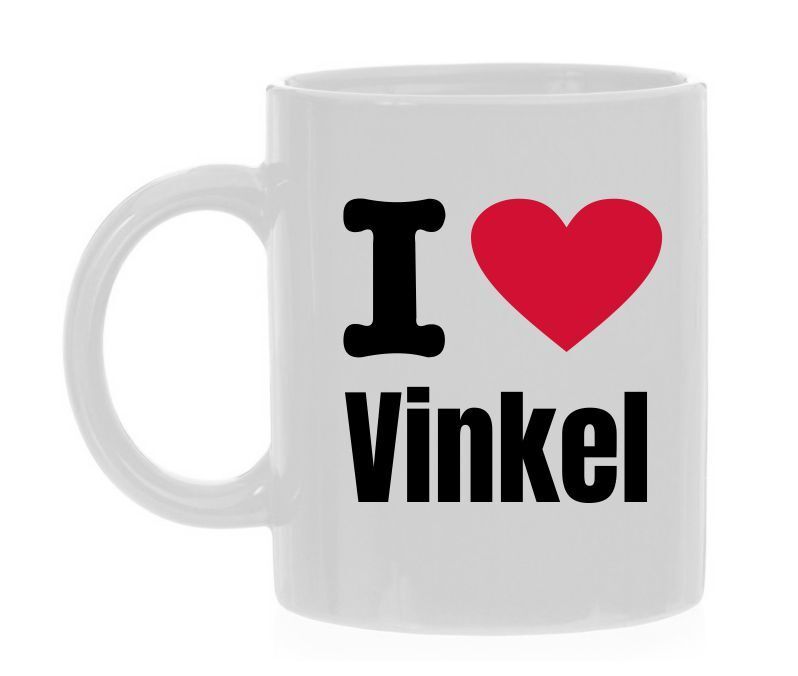 Koffiemok I love Vinkel houden van Vinkel Trots op