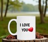 foto 2 koffiemok i love you liefde Valentijn houden van geliefde verliefd cadeau