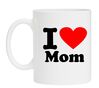 Koffiemok i love you mom houden van mama Moederdag moeder